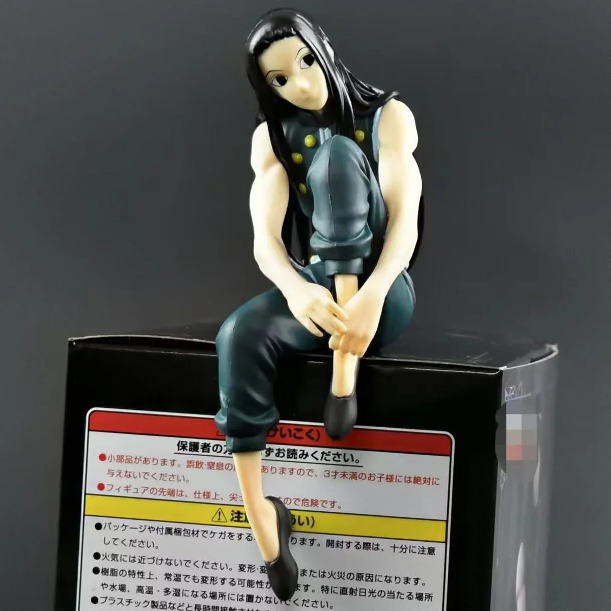 19cm/7.48in Hunter×Hunter Anime Figure Phantom Troupe Hisoka Action Figure Noodle Stopper Figurine PVC Collection Model Doll Toy