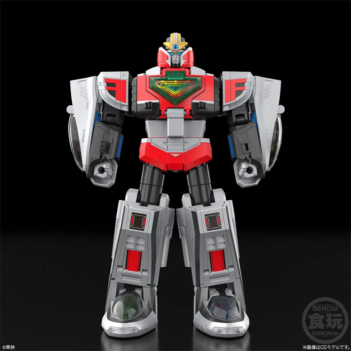 In Stock BANDAI SMP Mirai Sentai Timeranger 3D Formation Time Robot Anime Action Figures Assembly Model Collection Toy
