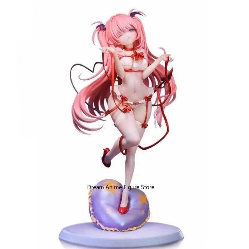 In stock. Original Bunny Girl Rurumu 1/6 scale figure, decorative ornament, collectible gift, 25cm in height.