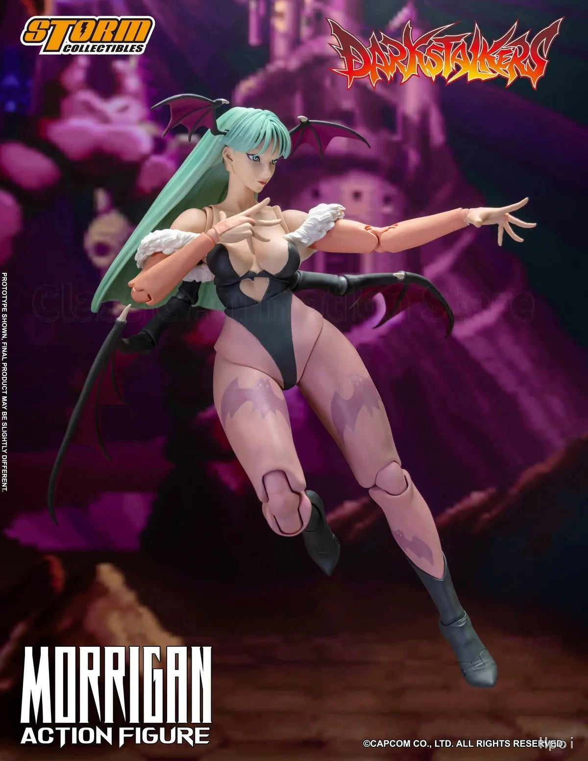 【Original】Storm Collectibles Darkstalkers: The Night Warriors Morrigan Aensland 1/12 Action Figure Model Toy