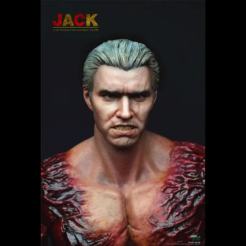 New In Stock 1/12 Scale By Art Resident Evil Major Jack Krauser Articulated Figure Collection Decoration Model Toy Gifts