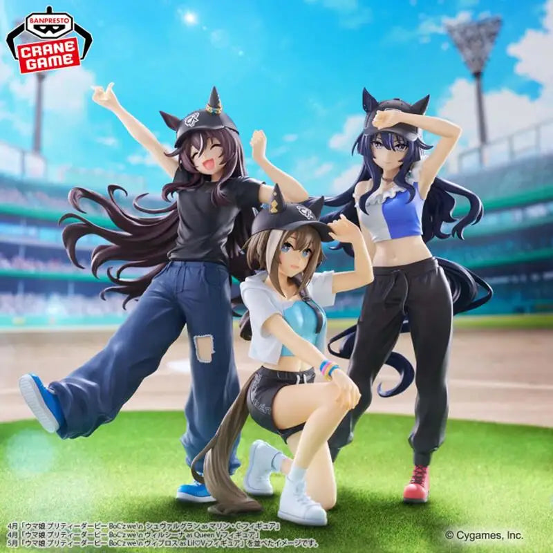 [Original] Genuine Bandai Banpresto Umamusume: Pretty Derby Boc Z We n Vivlos Anime Figure Model Collector Figurine Toys Gift