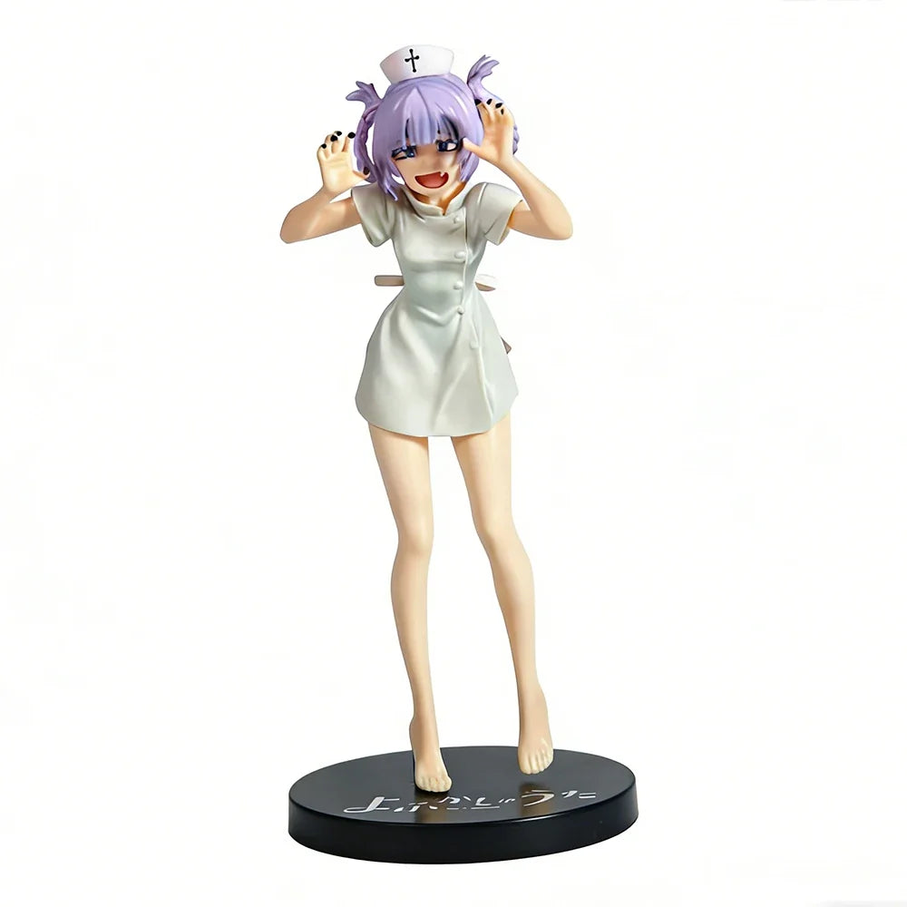 19cm Call Of The Night Anime Nanakusa Nazuna Vampire Nurse PVC Action Figure Collection Model Doll Ornaments Toys Gift