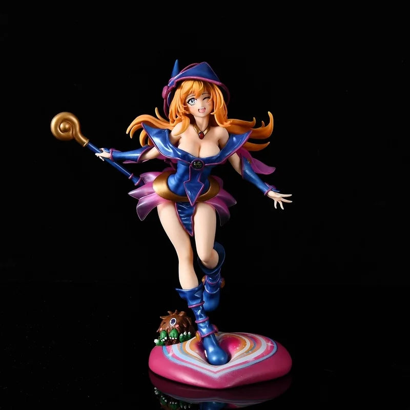 Brand-New Game King Magic Guide Girl Dueling Monster Second Beauty Girl Magic Model Cute Handmade Desktop Collection Ornament