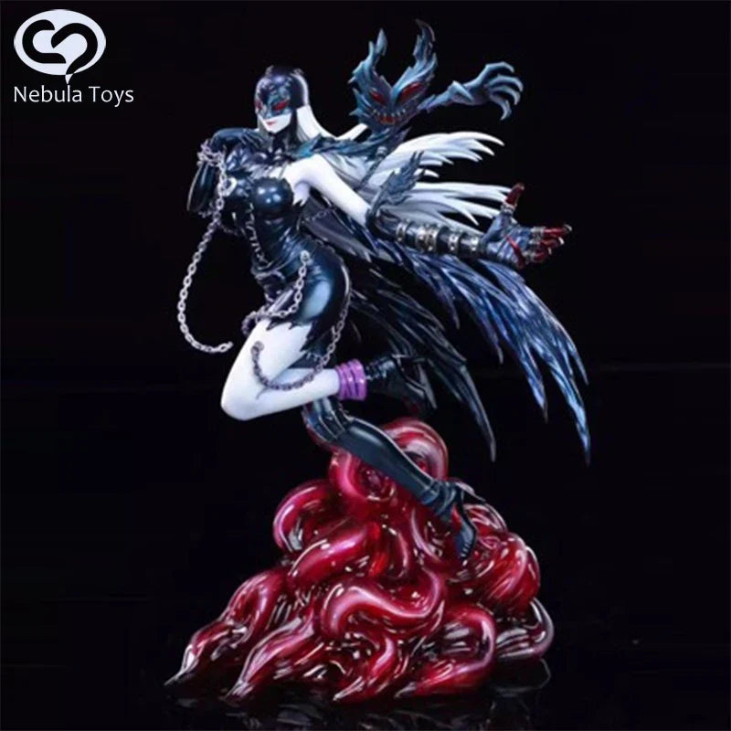 New Anime Lady Devimon Figure Digimon Action Figures Figurine Pvc Doll Desk Decora Statue Collection Model Birthday Gifts Toys