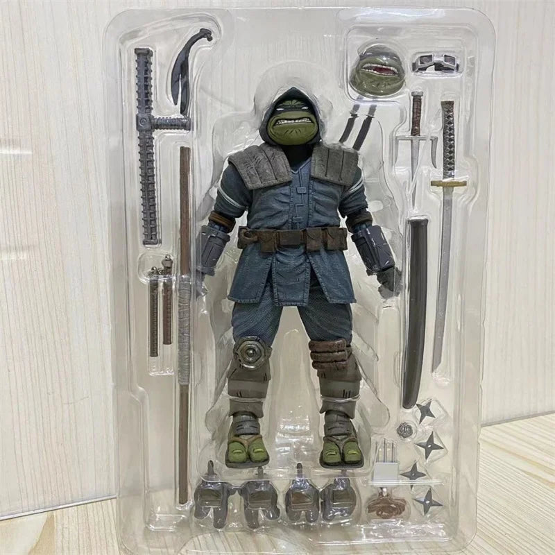 Neca The Last Ronin Action Figure Armored Turtles Cos Leonardo Splinter Raphael Casey Jones Mummy Synja Patrol Bot Footbot Toy