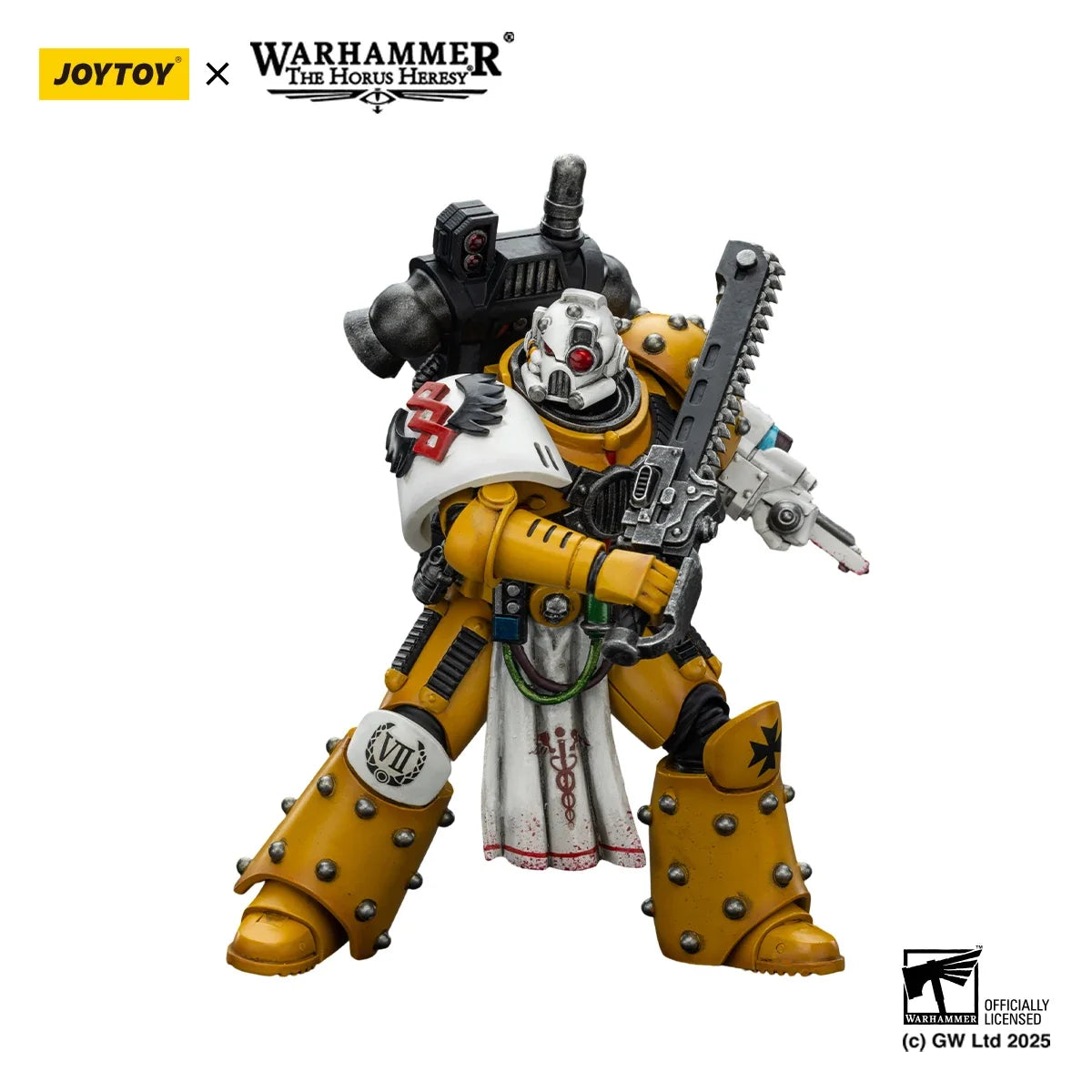 JOYTOY Warhammer 40k 1/18 Action Figures Imperial Fists Legion Apothecary
