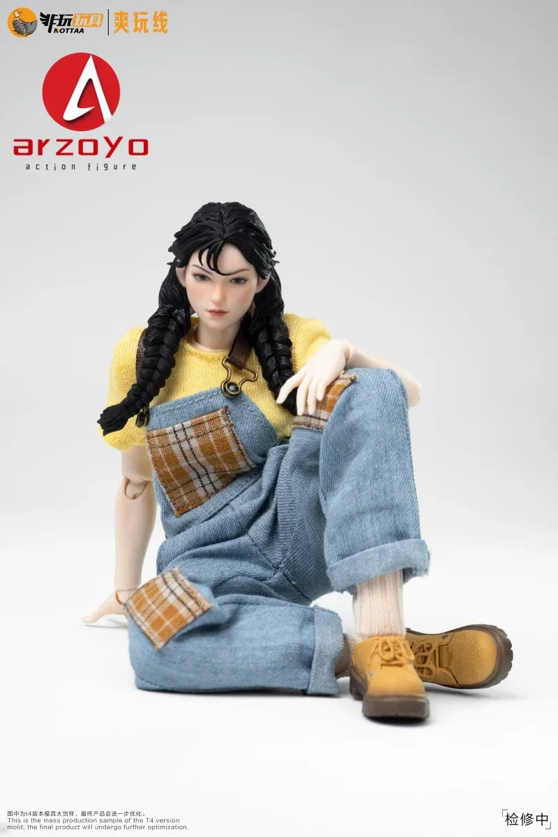 Notaman DLC 1/12 Scale Selina Xiaofang Head Legs Cosplay Clothes Accessory Set Model Fit 6'' NT-04 Soldier Action Figure Body