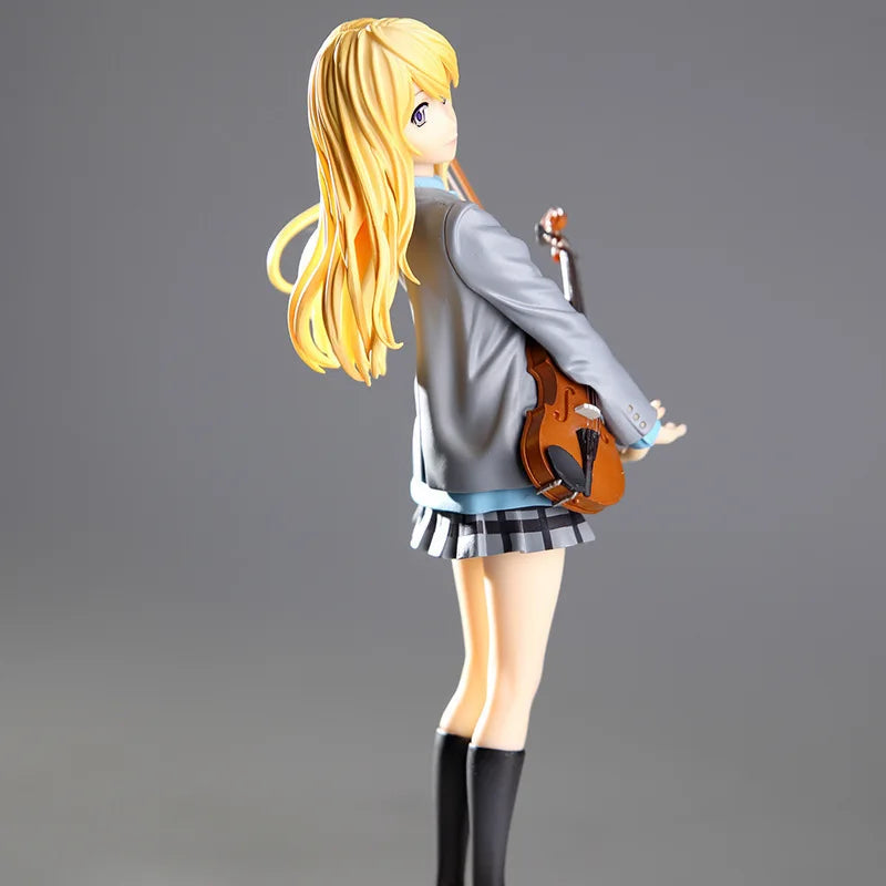 Anime Shigatsu Wa Kimi N Uso Miyazono Kaori Figure Your Lie In April School Uniform Jk Dress Up Model Toy Gift Action Figure
