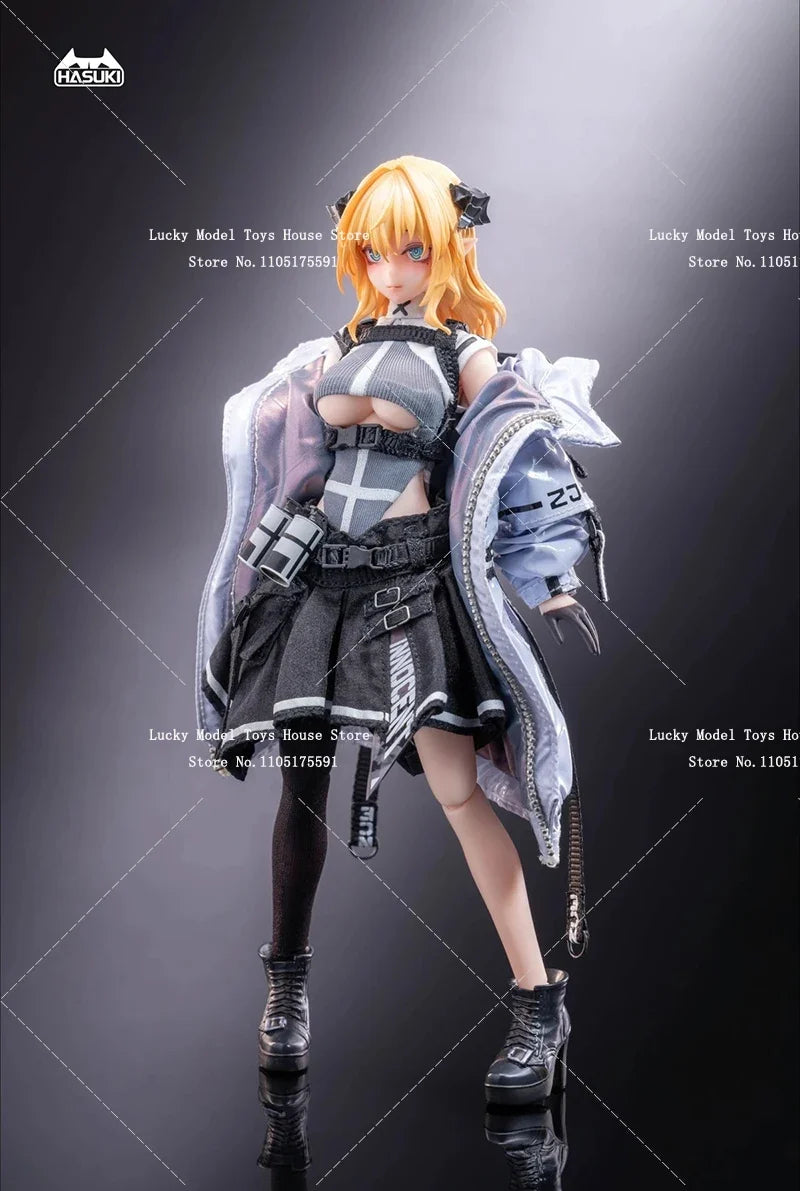 2025WF Limited PA009 ORIG.ver 1/12 White Cloth Mary Nun Mobile Suit Girl Action Figure 6inch HASUKI Soldier Model Doll Collects