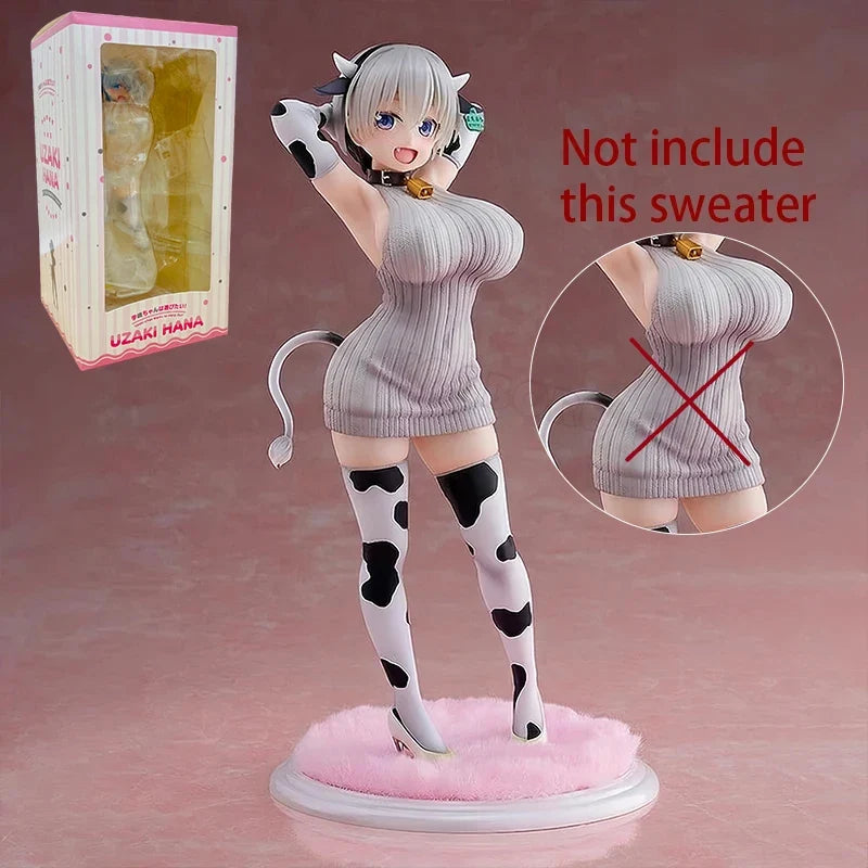 13cm OMAHA Original Hana Anime Figure Hannah Cat Girl Action Figure Uzaki-chan wa Asobitai! Uzaki Hana Figurine Model Doll Toys