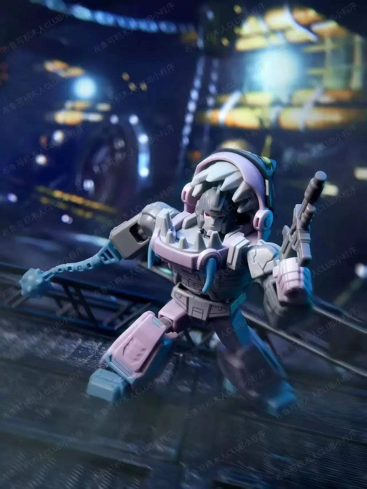 Blokee Transformation Unicron Galaxy Vol 8 Action Figures Blind Box Blitzwing Hot Rod Metroplex Sludge Dinobot Car Boy Gift