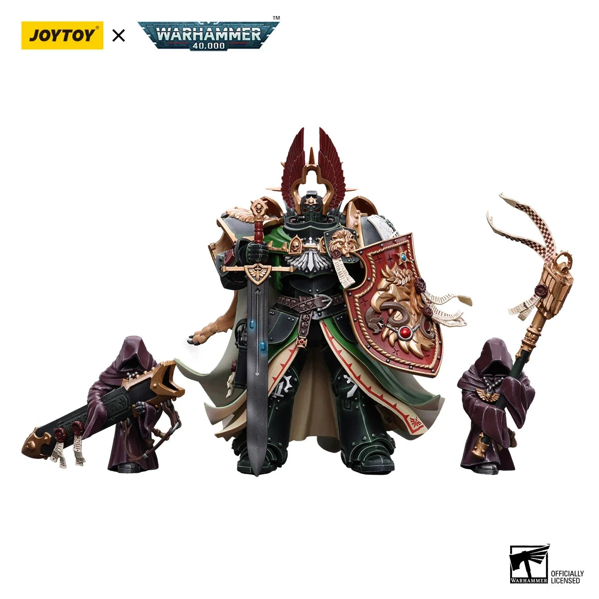 JOYTOY Warhammer 40k 1/18 Action Figures Dark Angels Primarch Lion El'Jonson