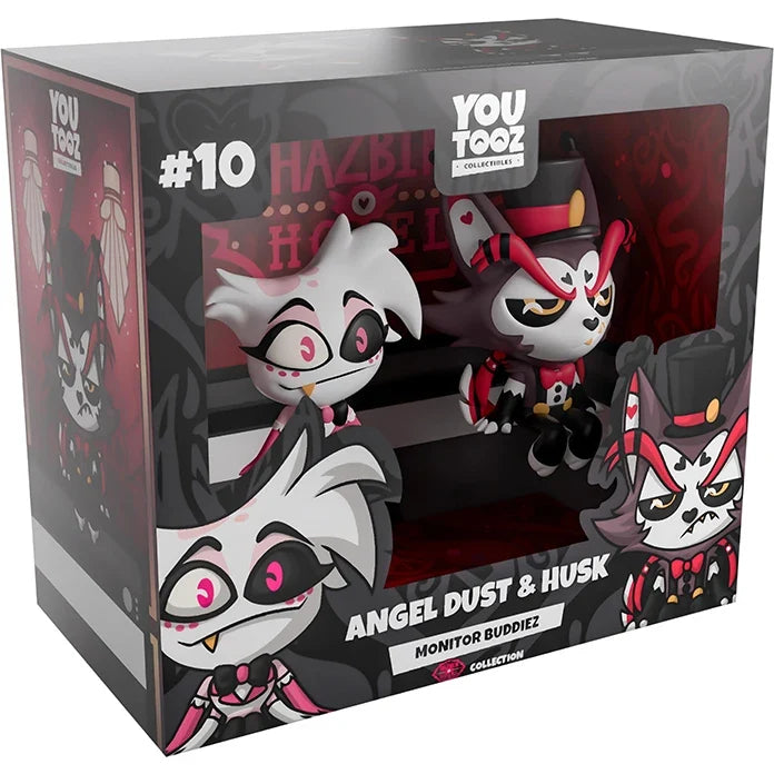 Official Hazbin Hotel Alastor & Characters Figure Set Official Youtooz Collectible Action Figures Toy for Fans