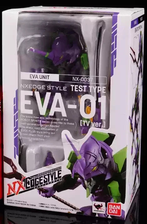 Bandai NX EDGE STYLE GUNDAM EVA-01 Action Figure Model Anime Collectible Toy Gift for Hobby Collectors