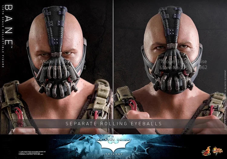 HOTTOYS MMS689 1/6 Collectible Toys Bane The Dark Knight Rises Supervillain Soldier 12'' Full Set Action Figure Model Fans Gifts