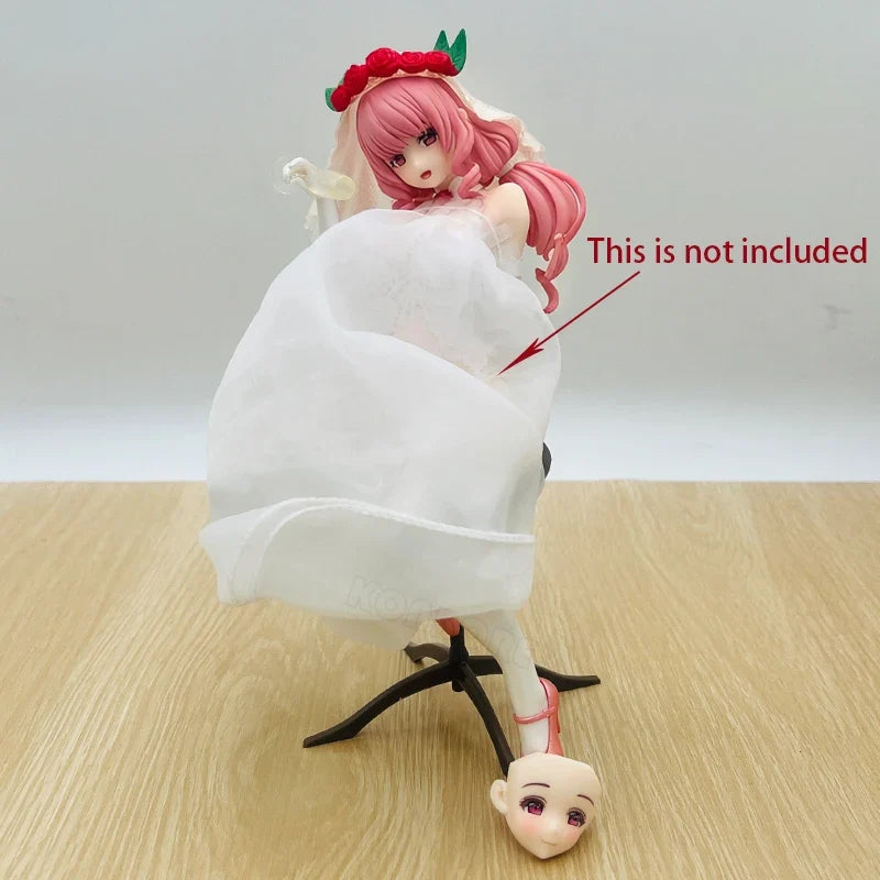 18cm Original Daiki Kougyou Shuria-chan Anime Girl Figure Akari Chan illustration by Jakudenpa Action Figure Model Doll Toy Gift