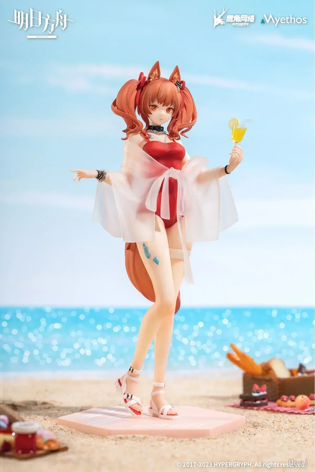 In Stock Myethos Gift Angelina Shining Summer Original Genuine VER 17cm  Action Figure Collection Model Doll Toys Gifts