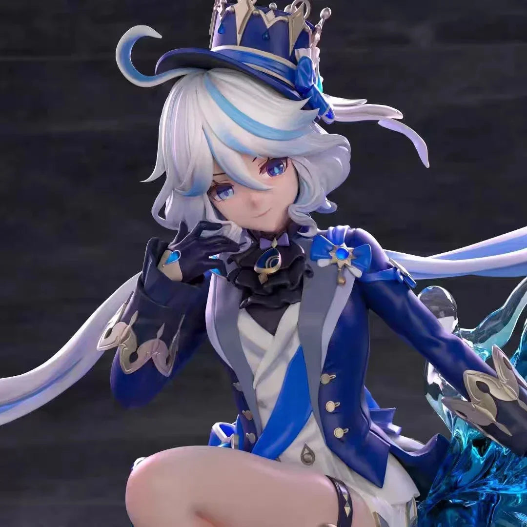 【Presale】Genshin Impact Action Figurals Furina Game Character Sculpture Anime Statue Figures Cartoon Collectible Model Toy