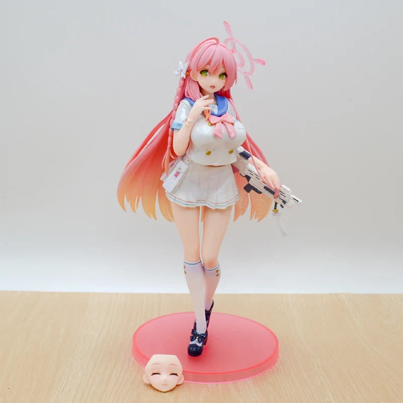 25cm Blue Archive Tsukatsuki Rio Anime Girl Figure Urawa Hanako/Asuma Toki Action Figure Asuna Ichinose Figurine Model Doll Toys