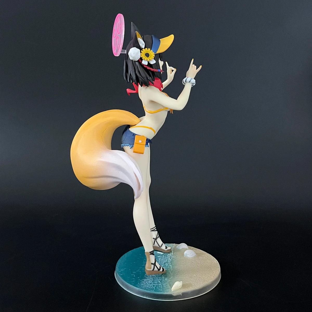 Blue Archive anime Cartoon Cute and Beautiful Girl Handmade Swimwear Quannai Standing Pose Tidy Play Model Decoration Factory