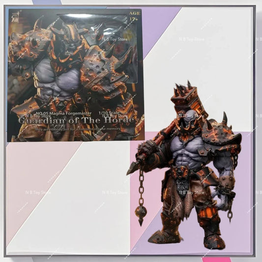 In Stock Original Grey Knight Studio Tribe Guard 05 Melted Flame Casting Action Figure Collectible Gifts for Children