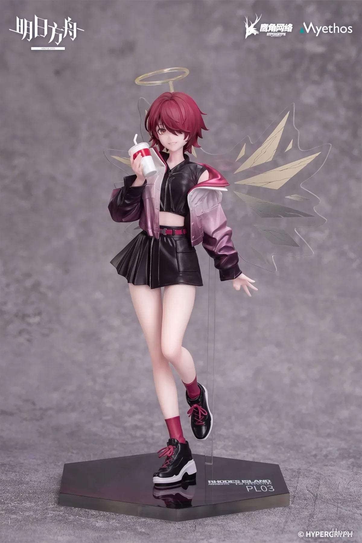 Myethos Gift+ Arknights Exusiai Rhythm Journey 1/8 Scale Anime Figure Collection
