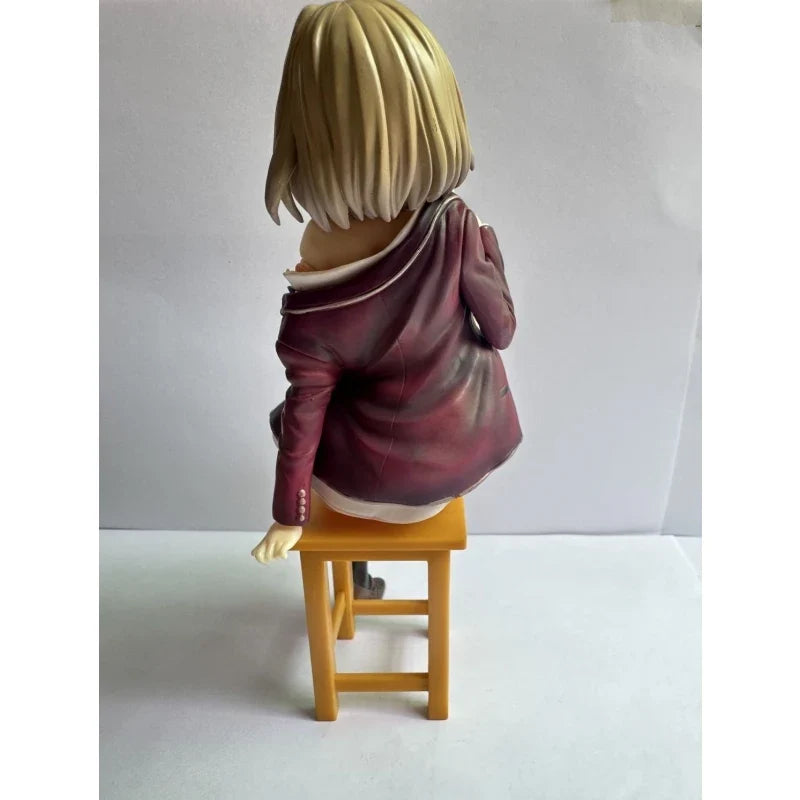 16cm Classroom Of The Elite Kikyou Kushida Sitting Anime Figure Model Statue Collection Desktop Decoration Ornament Fans Toys