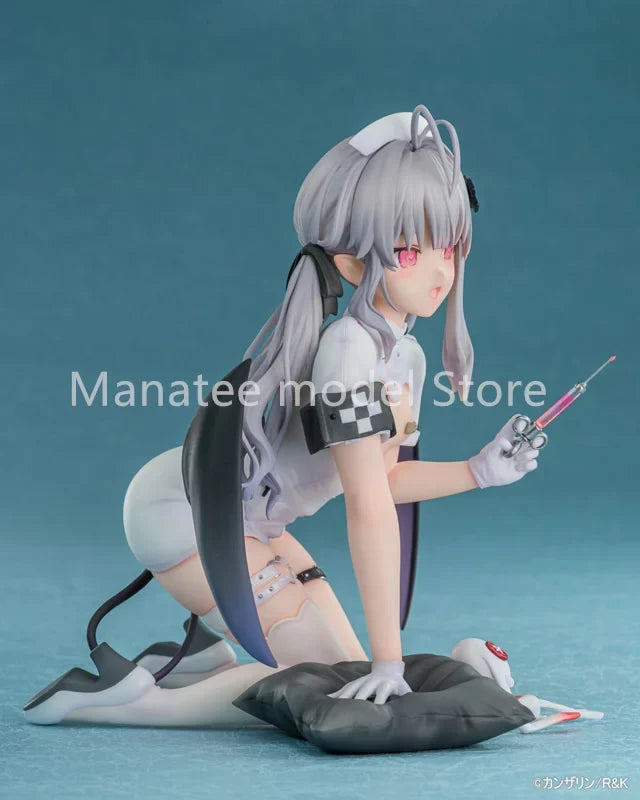  AniGift Original Shinomiya Kanna Nurse ver. illustration by kanzarin 1/7 PVC Action Figure Anime Model Toys Collection Gift