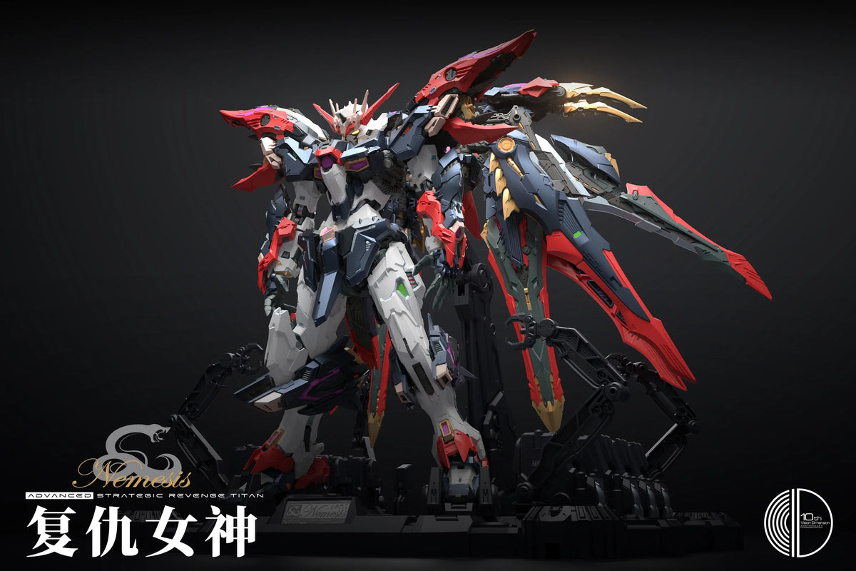 In Stock Nemesis Infinite Dimension Strategic Revenge Titan Rt-002 Action Figure 1/100 Assembly Model Abs Children Toys Gift