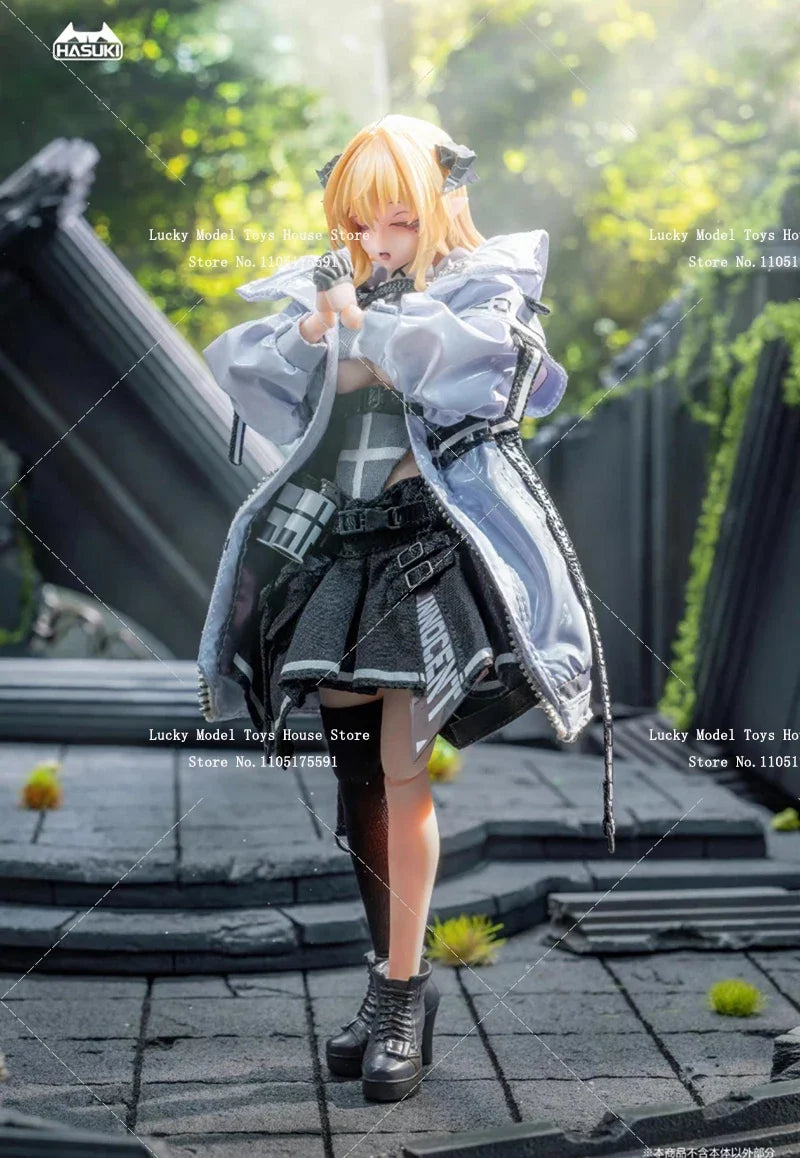 2025WF Limited PA009 ORIG.ver 1/12 White Cloth Mary Nun Mobile Suit Girl Action Figure 6inch HASUKI Soldier Model Doll Collects