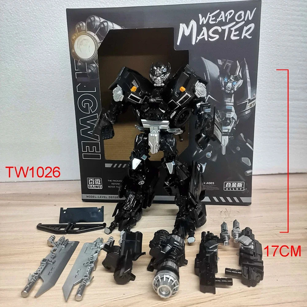Baiwei Ironhide Transformation Toys Model TW1026 Expert Optimus Commander Robot OP01 Autobots Sentinel Prime TW1024