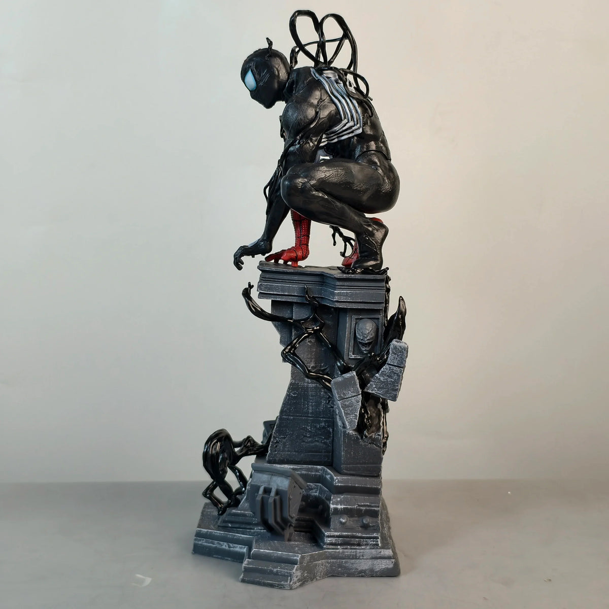 37cm 14.5 inch Anime Spider-Man Figures Pvc Statue Desktop Ornamen Collection Statue Model Decoration Room Desk Toys Gifts