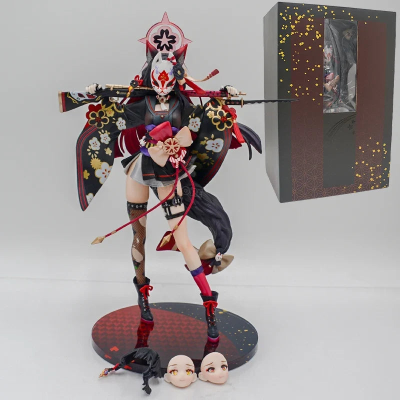 25cm Blue Archive Tsukatsuki Rio Anime Girl Figure Urawa Hanako/Asuma Toki Action Figure Asuna Ichinose Figurine Model Doll Toys