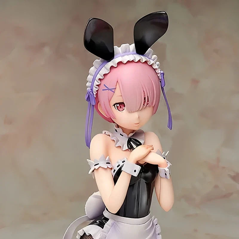 KDcolle Re:ZERO Starting Life in Another World Anime Figure Rem Sleep Sharing Action Figure Ram/Emilia Figurine Model Doll Toys