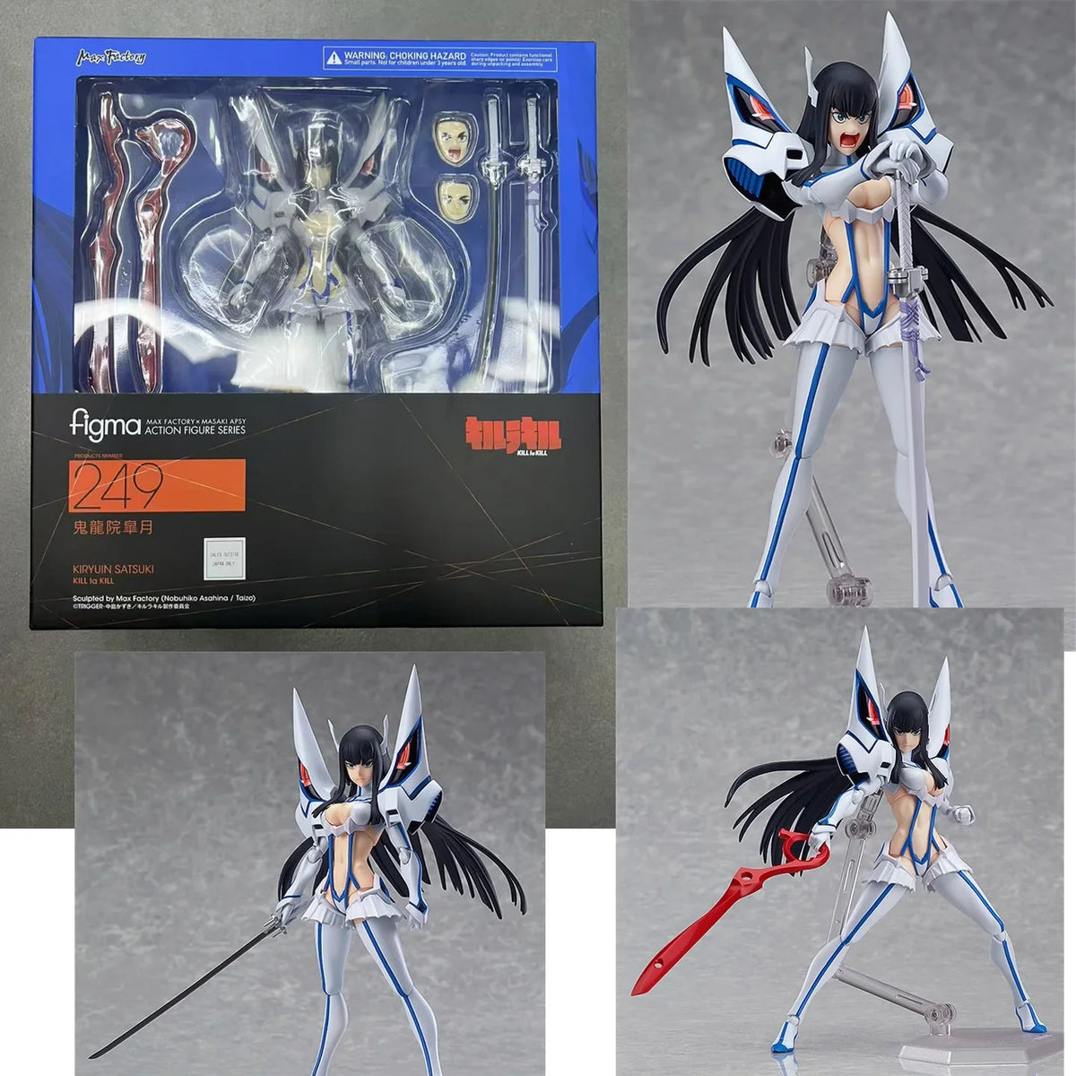 Original Brand New ‌MF MAX Factory figma 249 Kill La Kill Satsuki Kiryuin Figure Collectible Gift Action Model