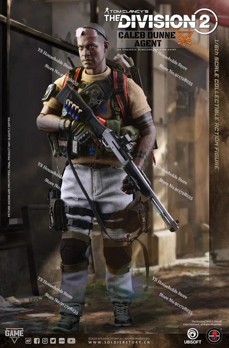 SOLDIERSTORY SSG-008 1/6 The Division 2 Caleb Dunne Agent Combat Soldier Model 12" Full Set Male Miltary Action Figure Collects