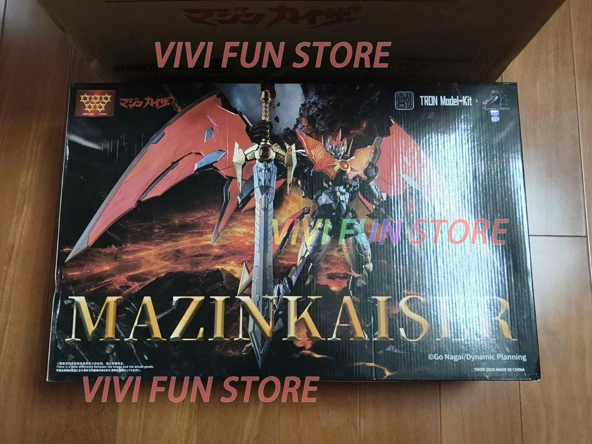 In Stock TRON Model-kit MAZINKAISER  Assemble Movability Model Toys With Alloy skeleton