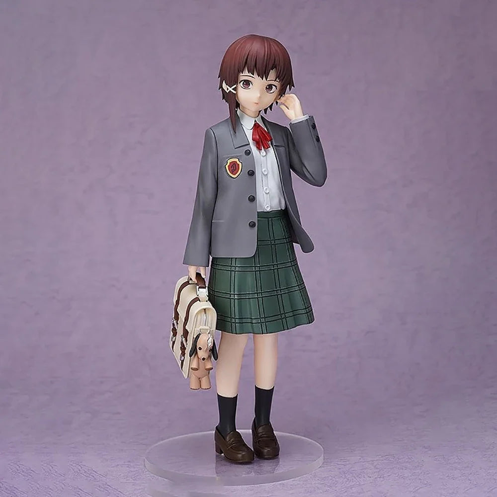 100% Original Good Smile Company Pop Up Parade Serial Experiments Lain Iwakura Lain Anime Figure Model Decoration Birthday Gift