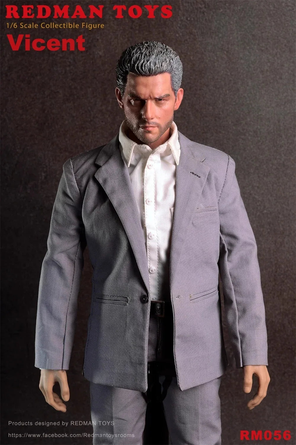 1/6th REDMAN TOYS RM056  Man Tom Cruise Killer Full Set Moveable Action Figure About 12" Doll Gift For Fans Collect