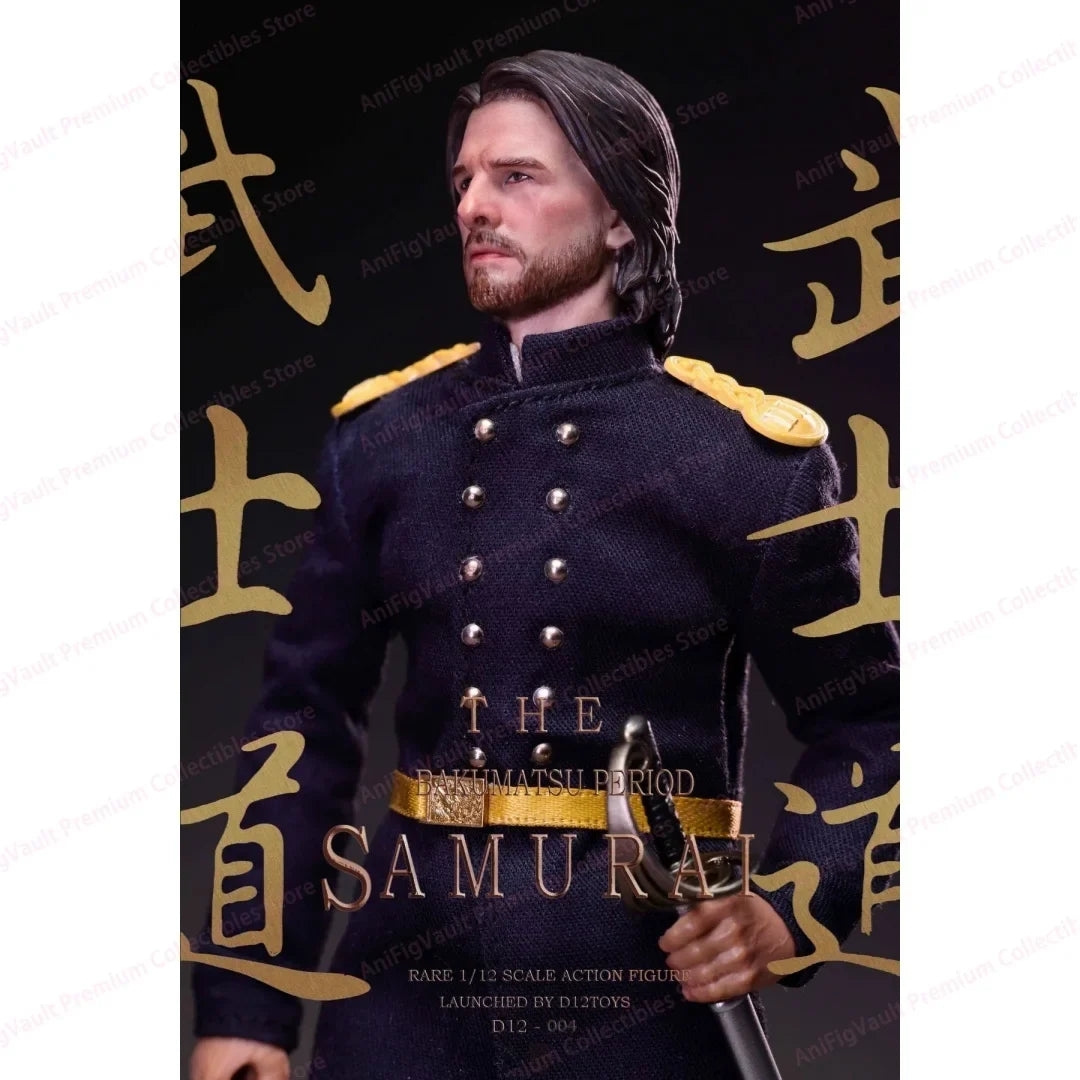in stock D12TOYS 1/12 6in Action Figure Palm Collection Series Japanese Shogun The Last Warrior Tom Cruise Toy gift decoration
