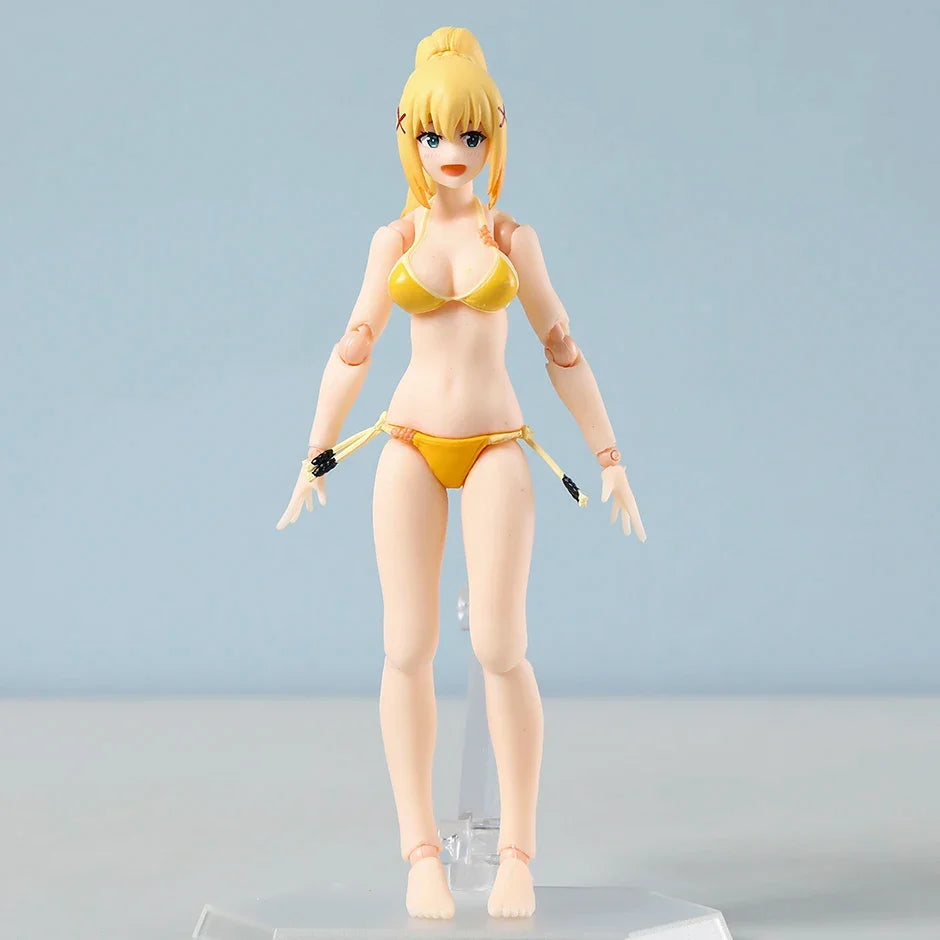 figma Darkness Swimsuit ver. EX-065 PVC Action Figure Model Doll Toy Colletible Figurals