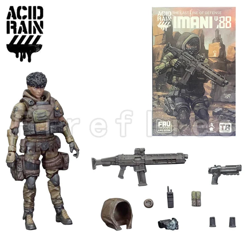 1/18 3.75inches Acid Rain Action Figure FAV-A103 Sand Ankylo RV6s FAV-A104 Imani