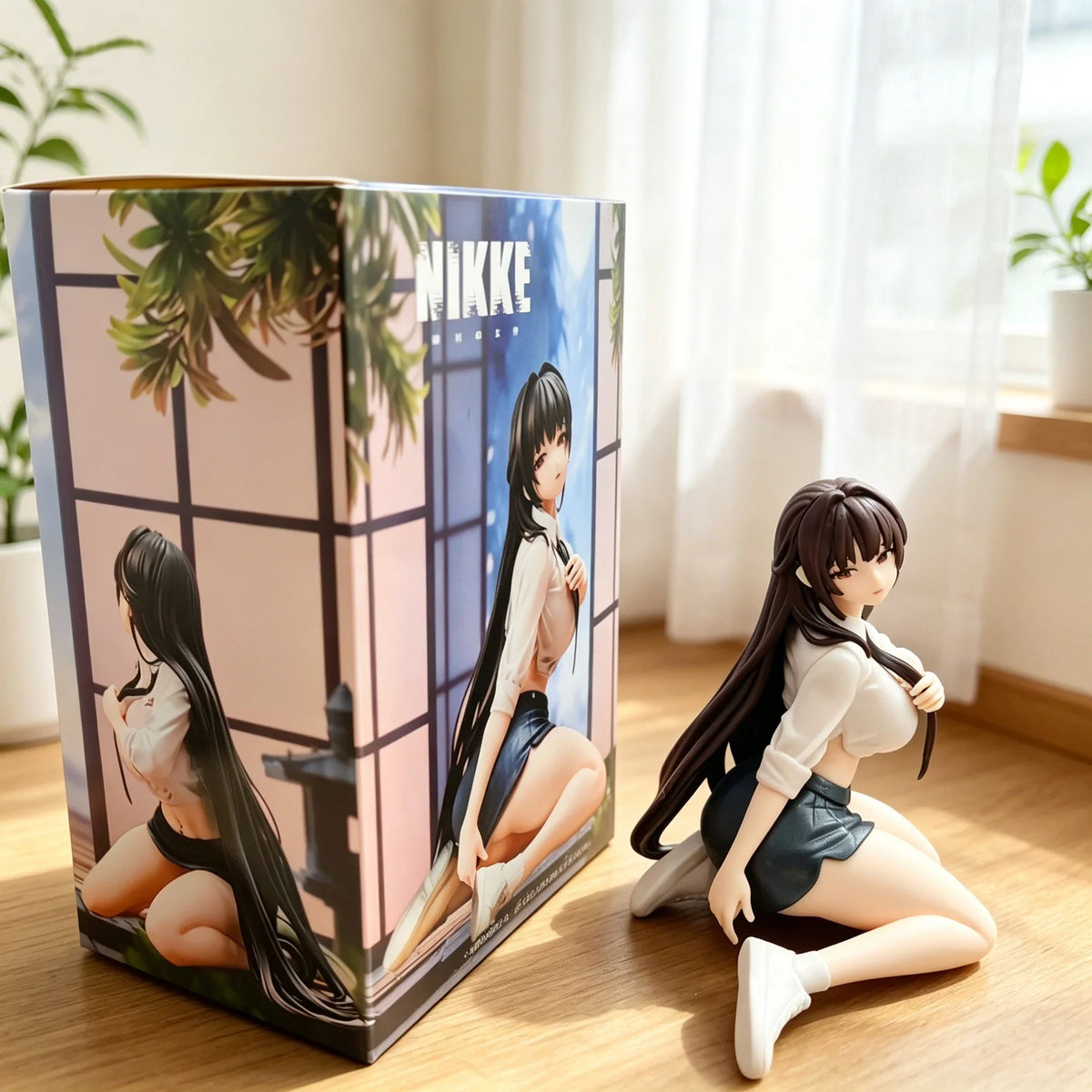 12cm Kneeling Girl Anime Figure Office Uniform Ver. PVC Statue Collectible Model Doll Home Decor Desk Ornament Gift