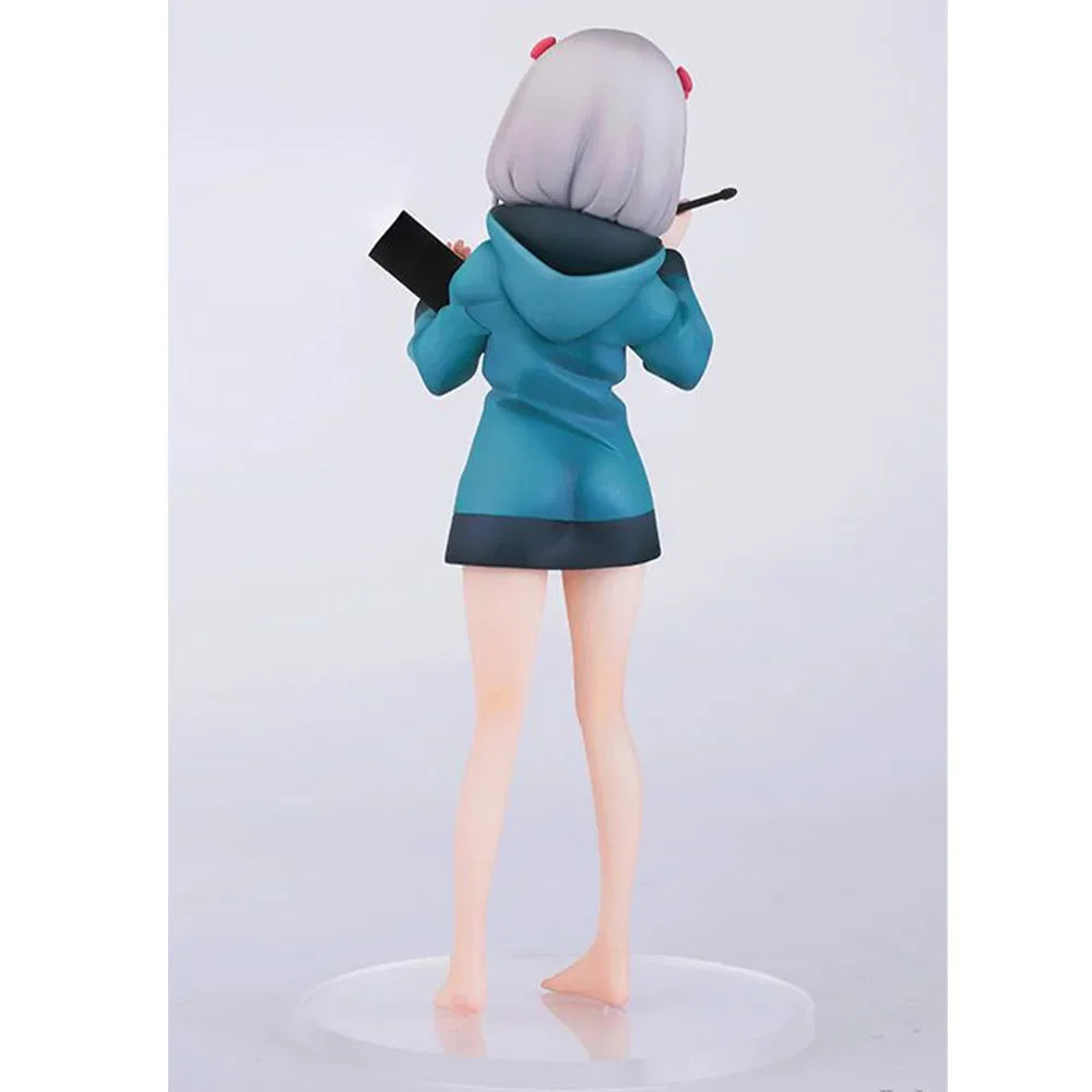 19CM Eromanga Sensei Figure Anime Izumi Sagiri Standing Posture Golf Model Toy Gift Crafts Collection Statue Ornaments PVC 1/8