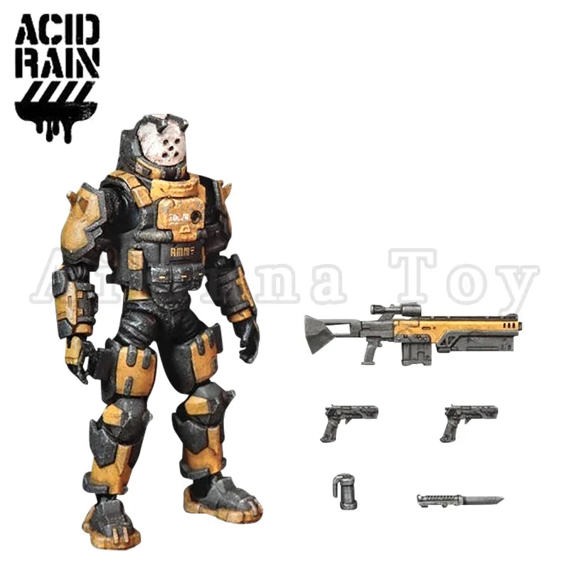 Acid Rain 1/18 Action Figure FAV-A73 Yellowjacket Captain Anime Collection Military Model