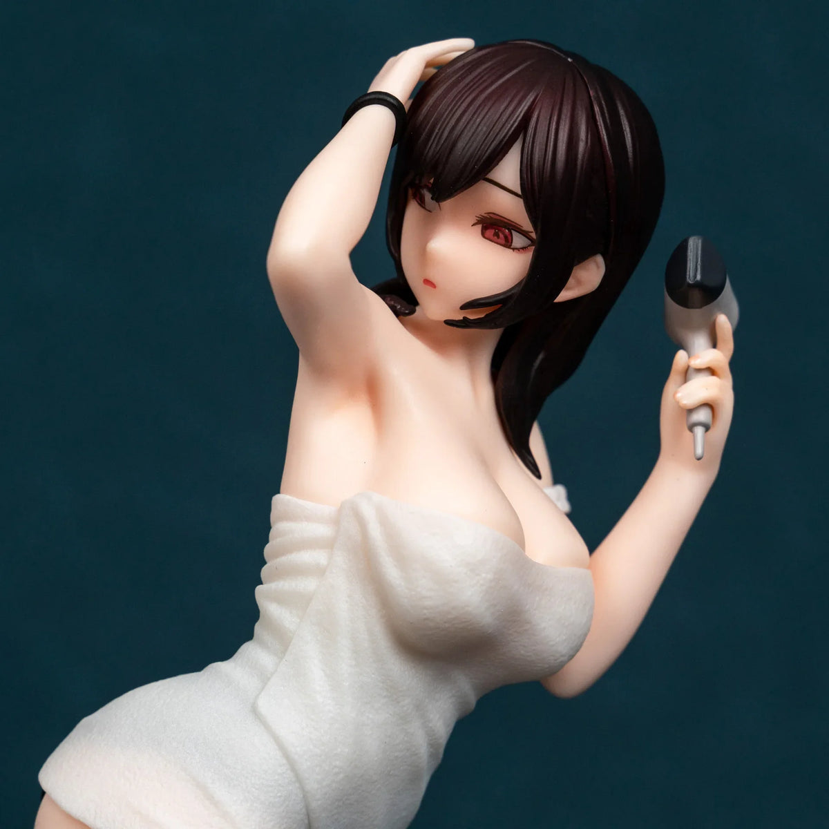 22cm Bfull FOTS JAPAN Anime Figure Drying Hair Hisu Action Figure Toys 1/6 Model PVC Gift