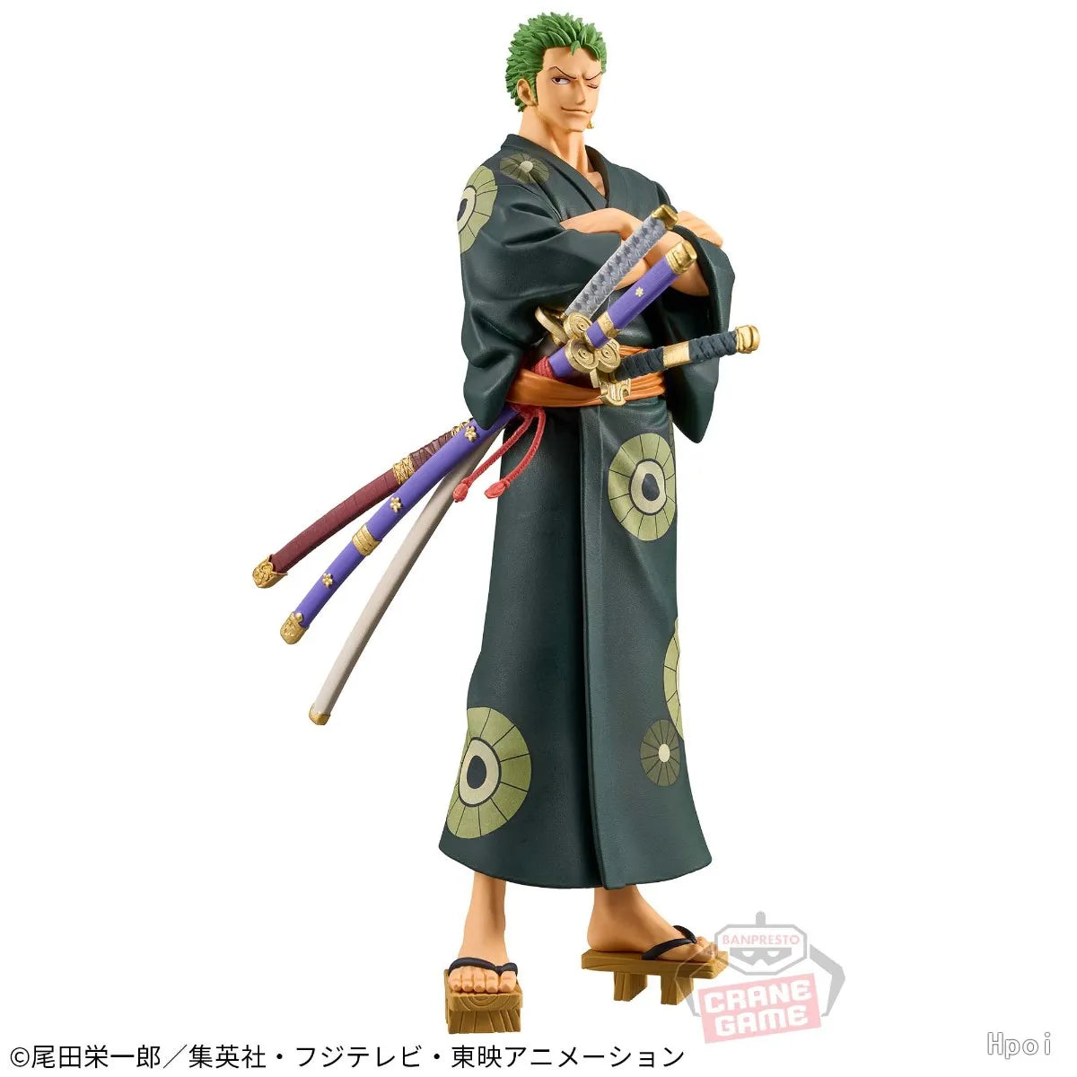 Anime One Piece DXF Figure Wanno Country 17cm Roronoa Zoro Model Toy Decoration Collection Children Birthday Gift