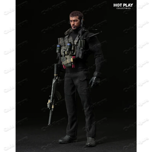 In Stock HOTPLAY HP001 Resident Evil 8 Captain Chris 1/12 Cloth Mobile Soldier Doll Model Toy Gift