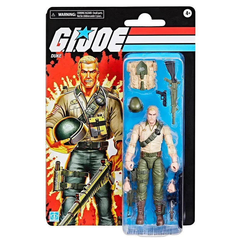 In stock Hasbro Classified Series G.i.joe Duke Retro Cardback 16Cm  Action Figure